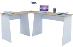 VCM Schreibtisch »Holz Eckschreibtisch Winkeltisch Masola« 1 Stk. tlg.