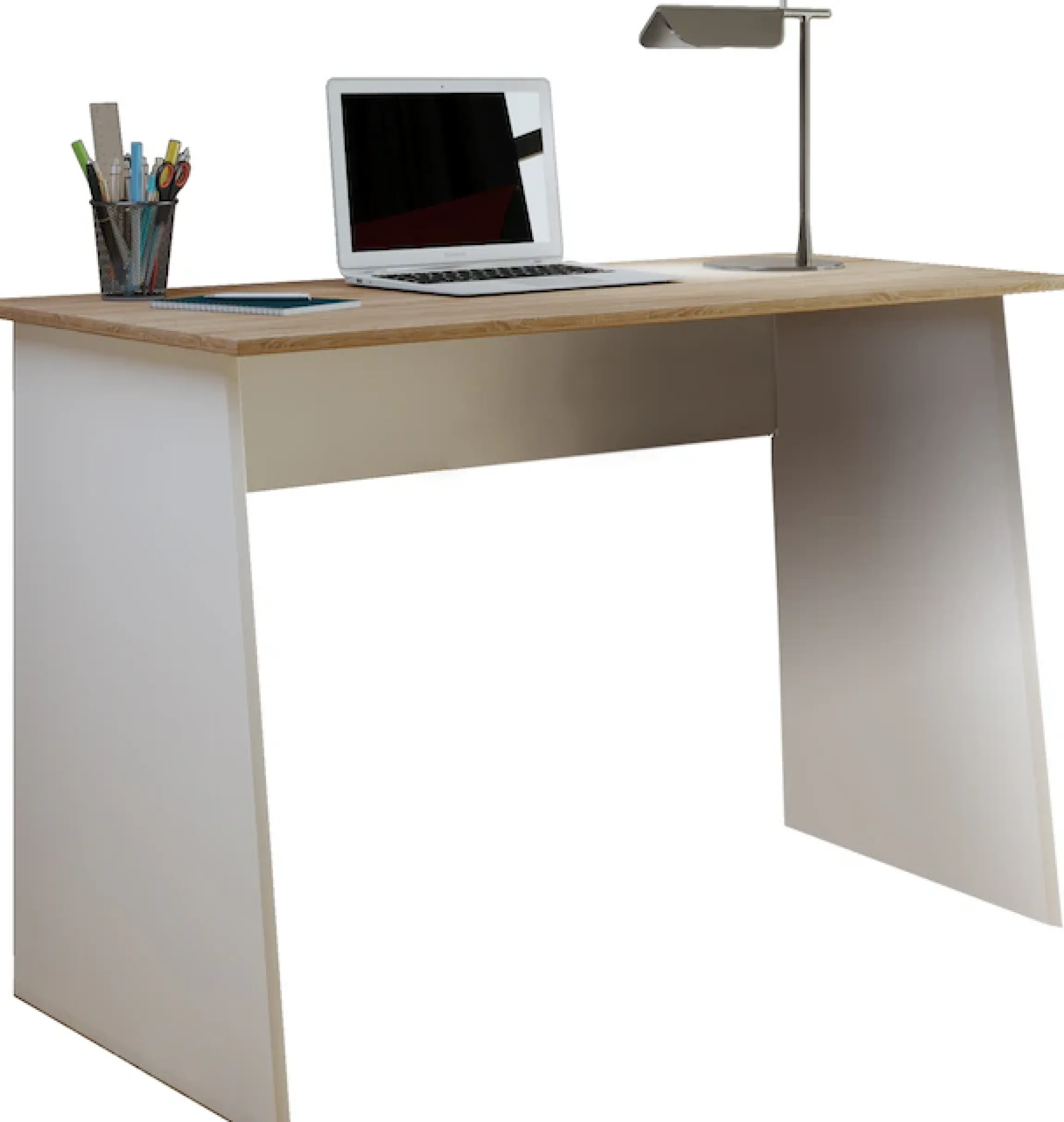 VCM Schreibtisch »Holz Schreibtisch Computertisch Masola Maxi« 1 Stk. tlg.