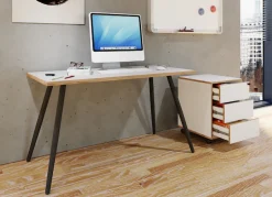 VCM Schreibtisch »Schreibtisch Bürotisch Computertisch Salia 138x80« 1 Stk. tlg.