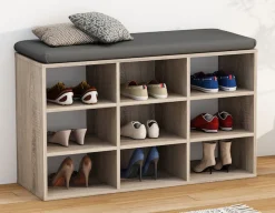 VCM Schuhregal »Holz Regal Schuhschrank Schuhregal Hinsol XS« 1 Stk. tlg.