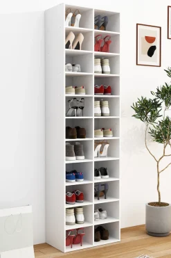 VCM Schuhregal »Holz Regal Schuhschrank Schuhregal Hinsol XL« 1 Stk. tlg.