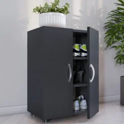 VCM Schuhschrank »Holz Großer Schuhschrank Schuhkommode Ulas 3« 1 Stk. tlg.