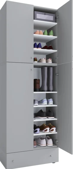 VCM Schuhschrank »XXL Schuhschrank Kleiderschrank Schrank Lona 9f A« 1 Stk. tlg.