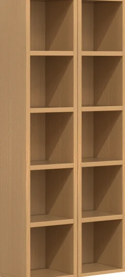VCM Standregal »Holz CD DVD Stand Aufbewahrung Deko Regal Megosa S« 1 Stk. tlg.