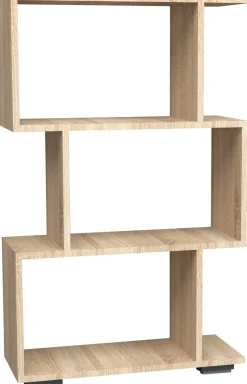 VCM Standregal »Holz Raumteiler Stand Regal Deko Bücher Palusa M« 1 Stk. tlg.