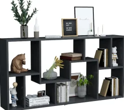 VCM Standregal »Holz Stand Regal Raumteiler Bücherregal Lanisa L« 1 Stk. tlg.