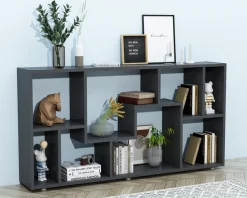 VCM Standregal »Holz Stand Regal Raumteiler Bücherregal Lanisa L« 1 Stk. tlg.