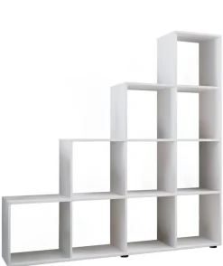 VCM Standregal »Holz Stand Treppenregal Regal 10 Fächer Napoli« 1 Stk. tlg.