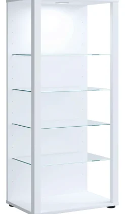 VCM Standvitrine »Holz Glas Stand Vitrine Sammelvitrine Glasol lll« 1 Stk. tlg.