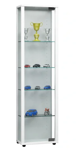 VCM Standvitrine »Holz Glas Stand Vitrine Sammelvitrine Edana Mini« 1 Stk. tlg.