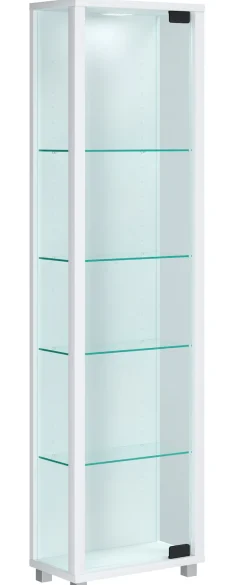 VCM Standvitrine »Holz Glas Stand Vitrine Sammelvitrine Edana Mini« 1 Stk. tlg.