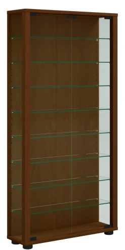 VCM Standvitrine »Holz Glas Stand Vitrine Sammelvitrine Lumo Maxi«
