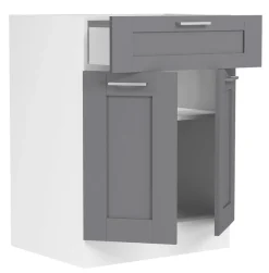 VCM Unterschrank »Küchenschrank 60 cm Unterschrank Schublade Colura« 1 Stk. tlg.