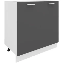 VCM Unterschrank »Küchenschrank B 80 cm Unterschrank Drehtüren Esilo« 1 Stk. tlg.