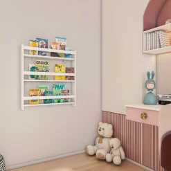 VCM Wandregal »Holz Kinderregal Bücherregal Kinder Regal Kidos« 1 Stk. tlg.