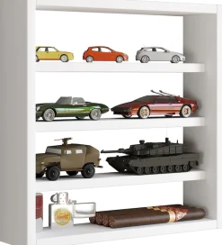 VCM Wandregal »Holz Wandregal Wandvitrine Regal Deko Osado S« 1 Stk. tlg.