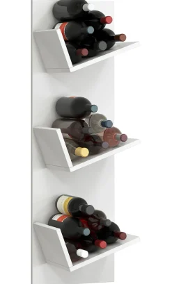 VCM Wandregal »Holz Weinregal Wandregal Flaschen Wein Vinosi« 1 Stk. tlg.