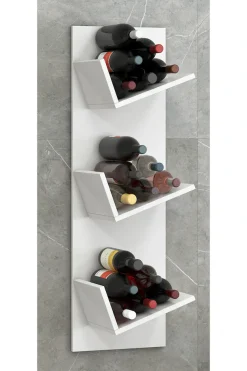 VCM Wandregal »Holz Weinregal Wandregal Flaschen Wein Vinosi« 1 Stk. tlg.