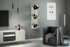 VCM Wandregal »Holz Weinregal Wandregal Flaschen Wein Vinosi« 1 Stk. tlg.