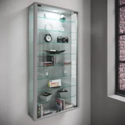 VCM Wandregal »Wandvitrine Hängevitrine Glasvitrine Vitrosa Maxi« 1 Stk. tlg.