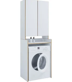 VCM Waschmaschinenumbauschrank »Überbauschrank Waschmaschine Überbau Rislo« 1 Stk. tlg.