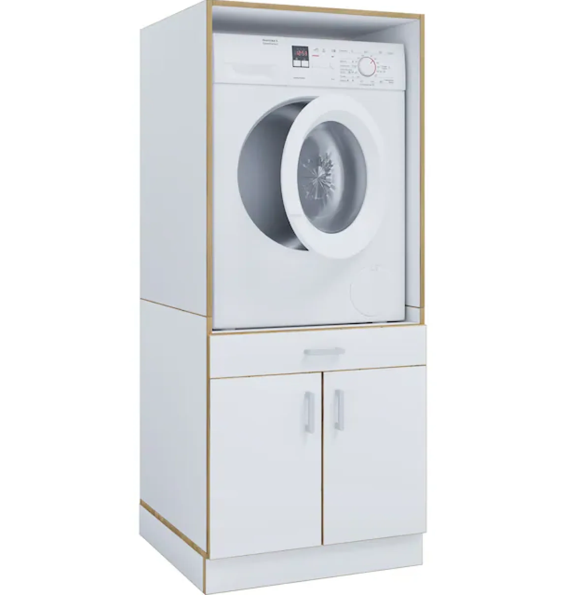 VCM Waschmaschinenumbauschrank »Überbauschrank Waschmaschine Überbau Rislo CL XL« 1 Stk. tlg.