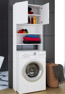 VCM Waschmaschinenumbauschrank »Überbauschrank Waschmaschine Überbau Schrank Jutas« 1 Stk. tlg.