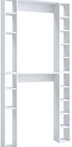 VCM Waschmaschinenumbauschrank »Holz Wandregal Überbau WC Bad Regal Tinol XL« 1 Stk. tlg.