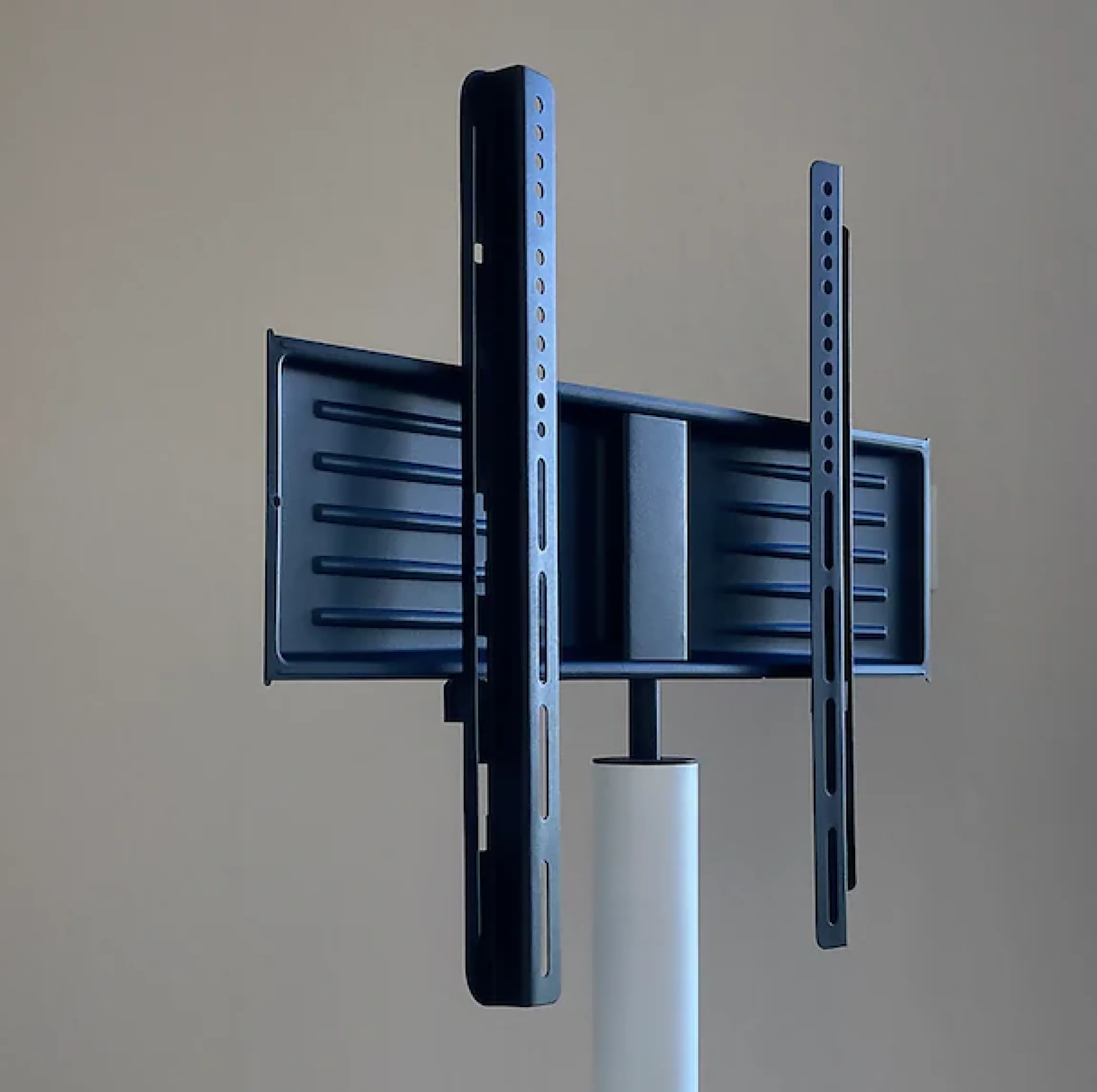 VCM Wohnzimmertisch »Design Premium TV Standfuß Rack Fernseh Cirla ZW« 1 Stk. tlg.