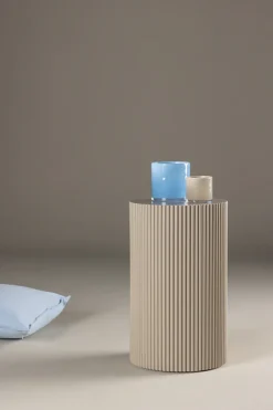 Venture Home Beistelltisch Ablagetisch, MDF, strukturierte Seiten, kompakt, dekorativ