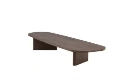 Venture Home Couchtisch »Grönvik, langer schmaler Couchtisch 180 × 55 cm in tiefem Mokka« Sofatisch, MDF, rechteckig, niedrig, langgestreckt, modern