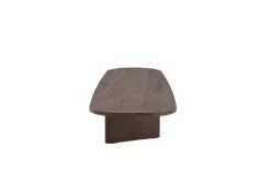Venture Home Couchtisch »Grönvik, langer schmaler Couchtisch 180 × 55 cm in tiefem Mokka« Sofatisch, MDF, rechteckig, niedrig, langgestreckt, modern