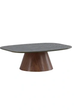 Venture Home Couchtisch »Lanzo, großzügiger Couchtisch 120 × 92,5 cm in moderner Holzoptik« Sofatisch, MDF, 3D-Papier, rechteckig, geräumig, modern
