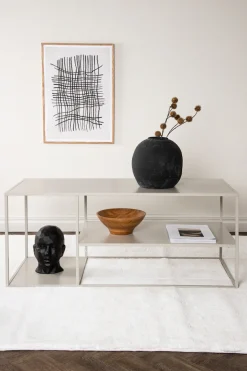 Venture Home Couchtisch Sofatisch, Stahl pulverbeschichtet, langgestreckt, modern