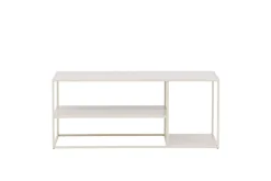 Venture Home Couchtisch Sofatisch, Stahl pulverbeschichtet, langgestreckt, modern