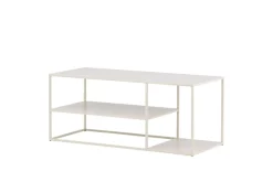 Venture Home Couchtisch Sofatisch, Stahl pulverbeschichtet, langgestreckt, modern