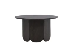 Venture Home Couchtisch Sofatisch, MDF, Papierlaminat, rund, geräumig, modern