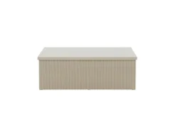 Venture Home Couchtisch Sofatisch, MDF, quadratisch, niedrig, geräumig, einladend