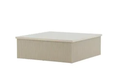 Venture Home Couchtisch Sofatisch, MDF, quadratisch, niedrig, geräumig, einladend
