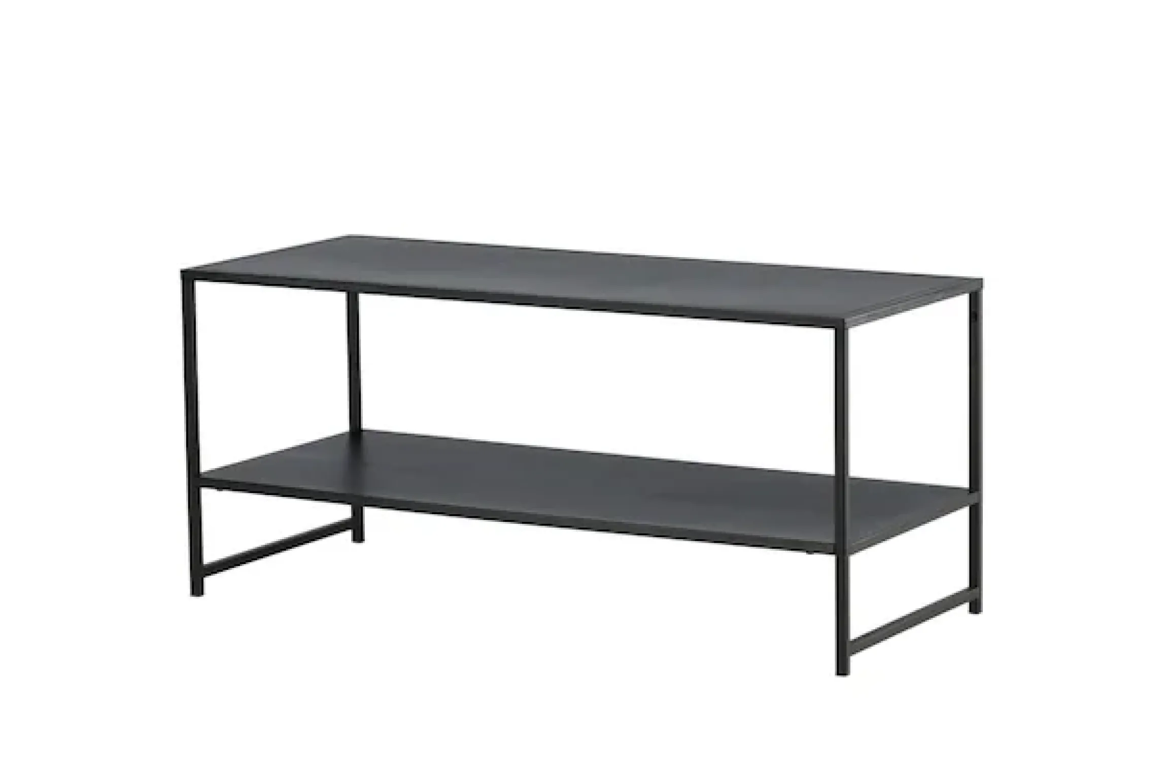 Venture Home Couchtisch Sofatisch, Stahl pulverbeschichtet, schlank, modern, urban