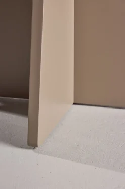 Venture Home Esstisch »Bootcut, runder Esstisch Ø 110 cm aus Sinterstein in Marmoroptik« Esszimmertisch, Steinplatte, MDF-Untergestell, rund, beige, edel
