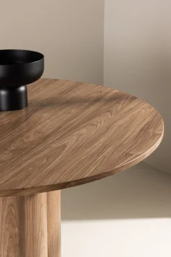 Venture Home Esstisch »Olivia, runder Esstisch, einladend, Ø 110 cm« Esszimmertisch, MDF, rund, einheitlich, gesellig, einladend