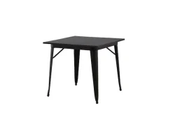 Venture Home Esstisch »Tempe, rechteckiger Esstisch in eleganter Walnussoptik, 140 × 80 cm« Esszimmertisch, MDF, Stahlbeine, rechteckig, kompakt, kultiviert