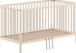 Vipack Babybett »Dino 70/140 mit 3-fach verstellb. Lattenrost, inkl. 3 Schlupfsprossen« aus massiver Buche, umbaubar zum Juniorbett, wahlweise in 3 Farben