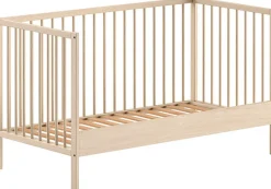 Vipack Babybett »Dino 70/140 mit 3-fach verstellb. Lattenrost, inkl. 3 Schlupfsprossen« aus massiver Buche, umbaubar zum Juniorbett, wahlweise in 3 Farben