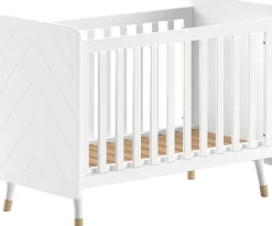 Vipack Babymöbel-Set Made in Europe,3- tlg. bietet alles für Ihr Kinderzimmer, Ausf. satin weiß lackiert
