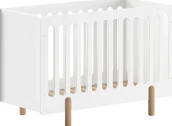 Vipack Kinderbett Made in Europe,mit verstellbarem Lattenrost, hochwertig lackierte Oberfläche Weiß