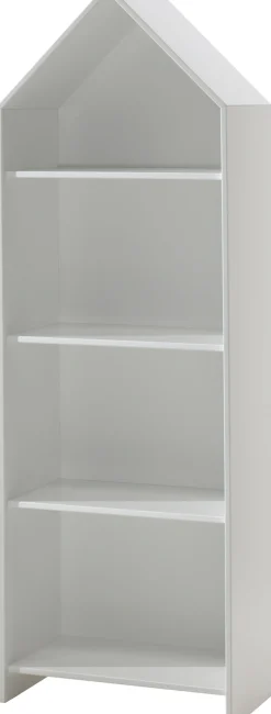 Vipack Kinderregal »Casami, Regalschrank mit 3 Böden und viel Stauraum« B/H/T ca. 57,6x171,3x37cm, universell einsetzbar, TOP modern,aus hochwertigem MDF, weiß lackiert