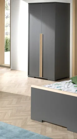 Vipack Kleiderschrank »London« Made in Europe,mit Melamin-Oberfläche und Soft-Close