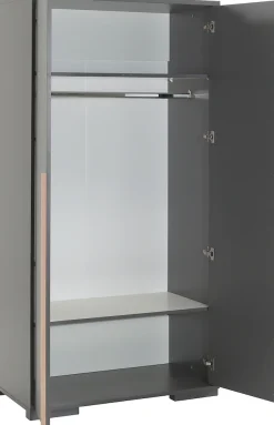 Vipack Kleiderschrank »London« Made in Europe,mit Melamin-Oberfläche und Soft-Close